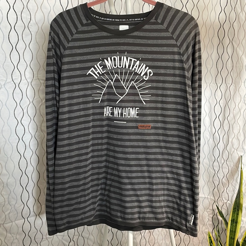 Large maloja long-sleeved t-shirt